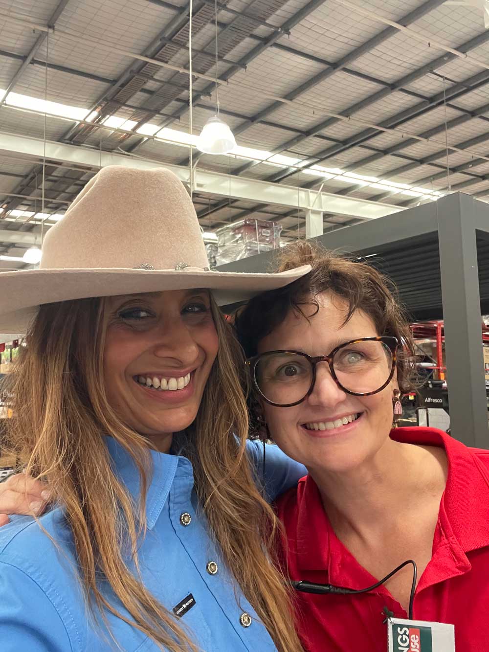 selina-visit-bunnings